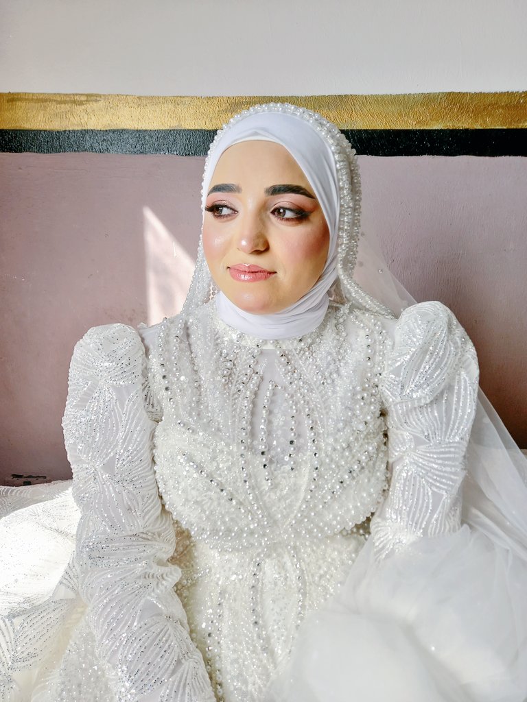 sara_refida's tweet photo. ميكاب زفاف 🤍👰‍♀️ https://t.co/Xx49EjnYNL