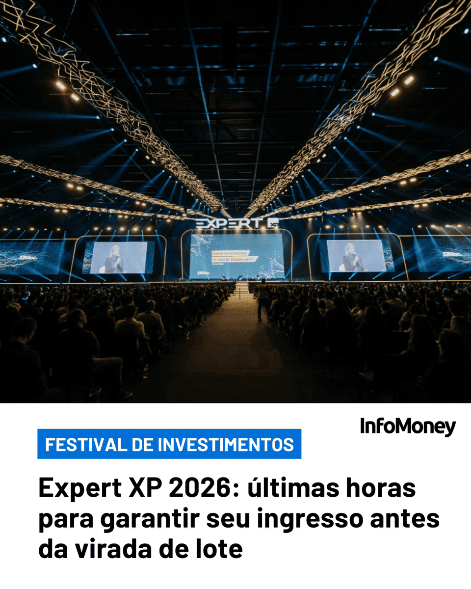 infomoney's tweet photo. Maior festival de investimentos do mundo acontece de 23 a 25 de julho, em São Paulo, com Janet Yellen, Mike Pompeo e Niall Ferguson entre os nomes confirmados.
Leia mais no site do InfoMoney: https://t.co/bUDj1VMz02
Foto: Divulgação/XP
#XP #XPInvestimentos #ExpertXP #Carreira https://t.co/hzDCmIGGdr