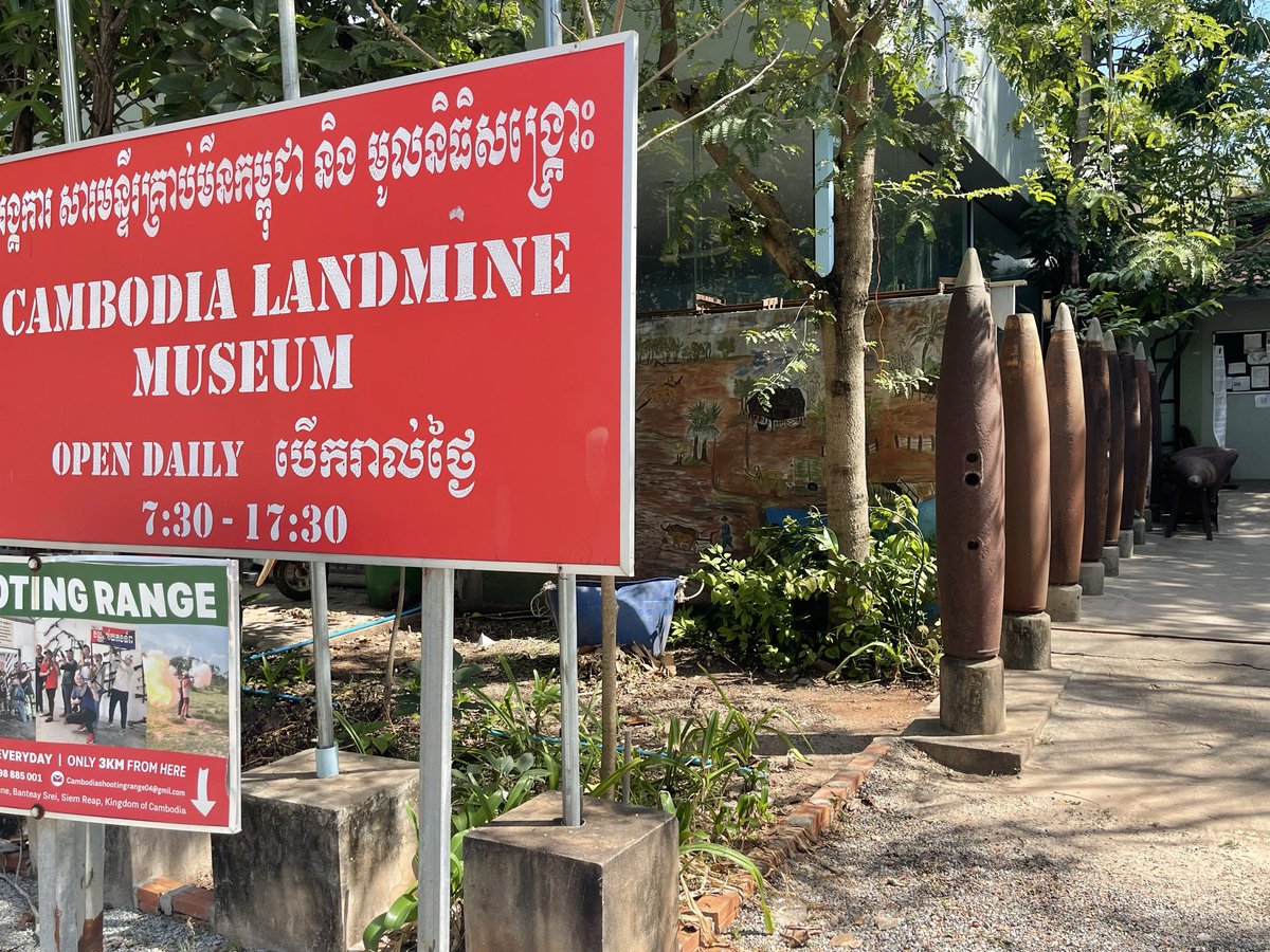 ArnieRozahKrogh's tweet photo. @GUnderground_TV He was right! Even though I was born in SE Asia I finally only visited Cambodia in 2023 and it changed me. Mad me very angry with USA. I met people who lost limbs until recently with their land mines. Yet Cambodians are kind and gentle people. https://t.co/oDeaemgz1F