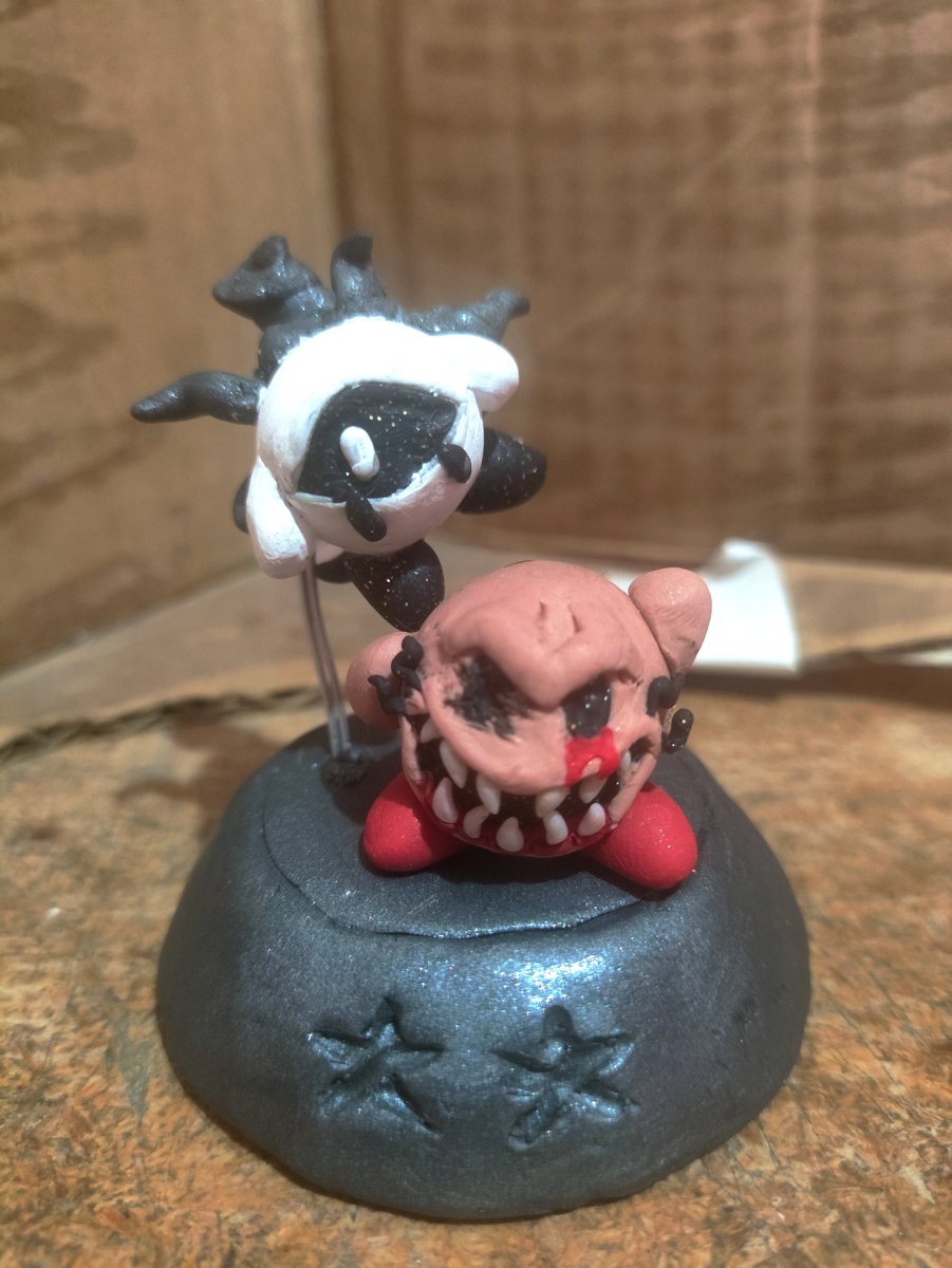 Monsterspack's tweet photo. Soo here is the thing i Made about NightmareCollection
Two figures about the nightmares..Tmk and Ybrik
I Made the base like those figures You can get in kirby and the forggoten land
#WhoBrickWhyBrick #NightmareCollection #figures https://t.co/1nw0Rm3Q0r