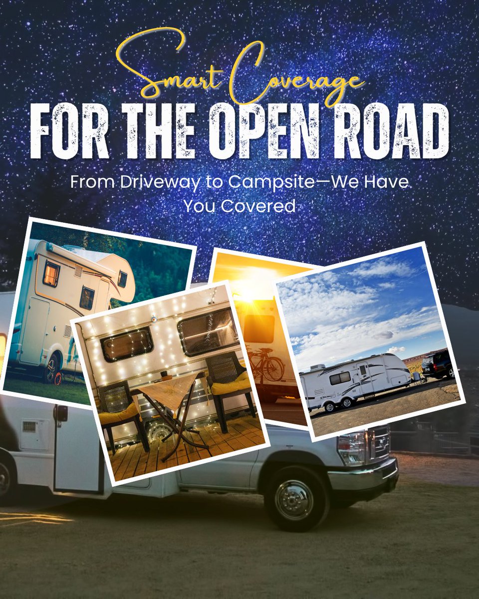 NelsonInsLLC's tweet photo. Camp. Explore. Covered. Is your camper ready for the road? 🏕️ (724) 254-9276 https://t.co/n9X8QrDz4R