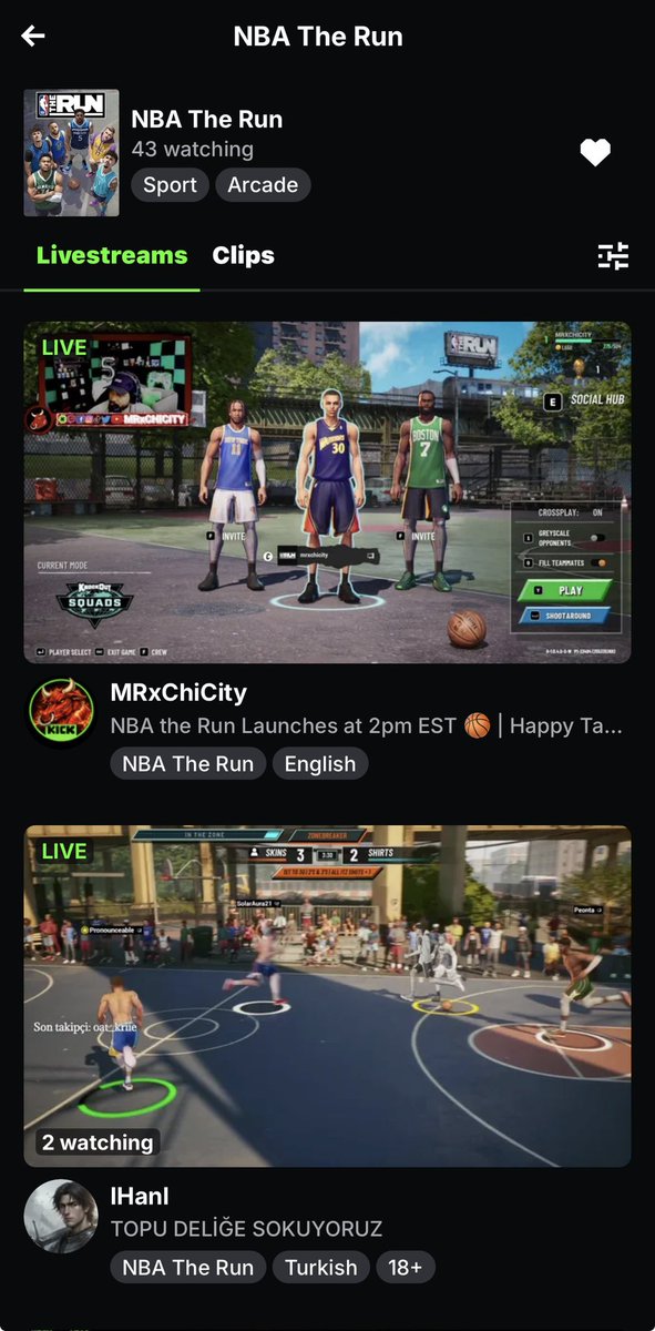 MRxChiCity's tweet photo. 1st Game, 1st World Championship on @NBATHERUN 🏆 that Seattle SuperSonics @KDTrey5 hit different 😈

Best of all? We are just getting started! Number 1 Recommended for this Category LIVE on @KICK 🔥 

https://t.co/8bEZZa5nwl 

@kickcommunity #PickKICK 

#nbatherun #nba #nbaplayoffs #basketball #gaming