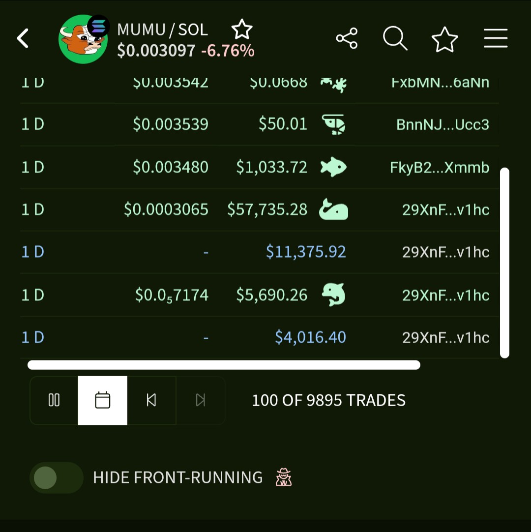 bitcoinNoFiat's tweet photo. @mumu_bull @DEXToolsApp Better check out first trades in pool

29XnFvCWsRCDoMvMncidkFP82pE1ibPrGcbEQH9Cv1hc is sitting on a profit of 3M https://t.co/FebM1gWYgR