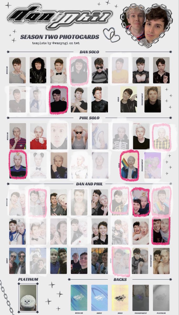dipperandpipper's tweet photo. iso sheet + dupes !! 🌸
(also still got a bunch of s1 regular dupes, down to trade ww)
@dnptrades https://t.co/sswXNToSBs