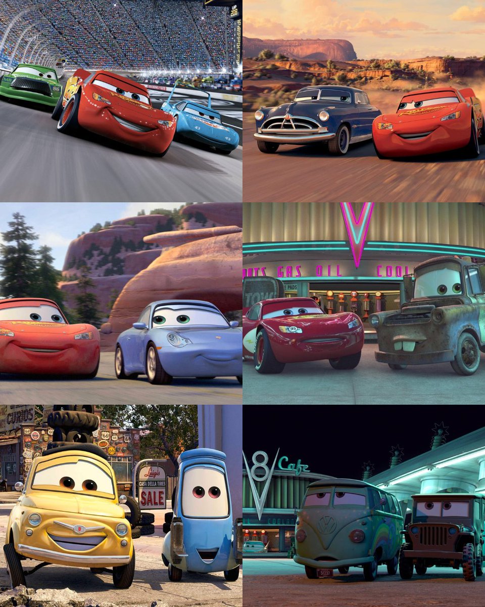 letterboxd's tweet photo. what’s your favorite Cars quote? 🚗 ⚡

Cars was released in theaters on this day 20 years ago. https://t.co/s44LLZ0qDa