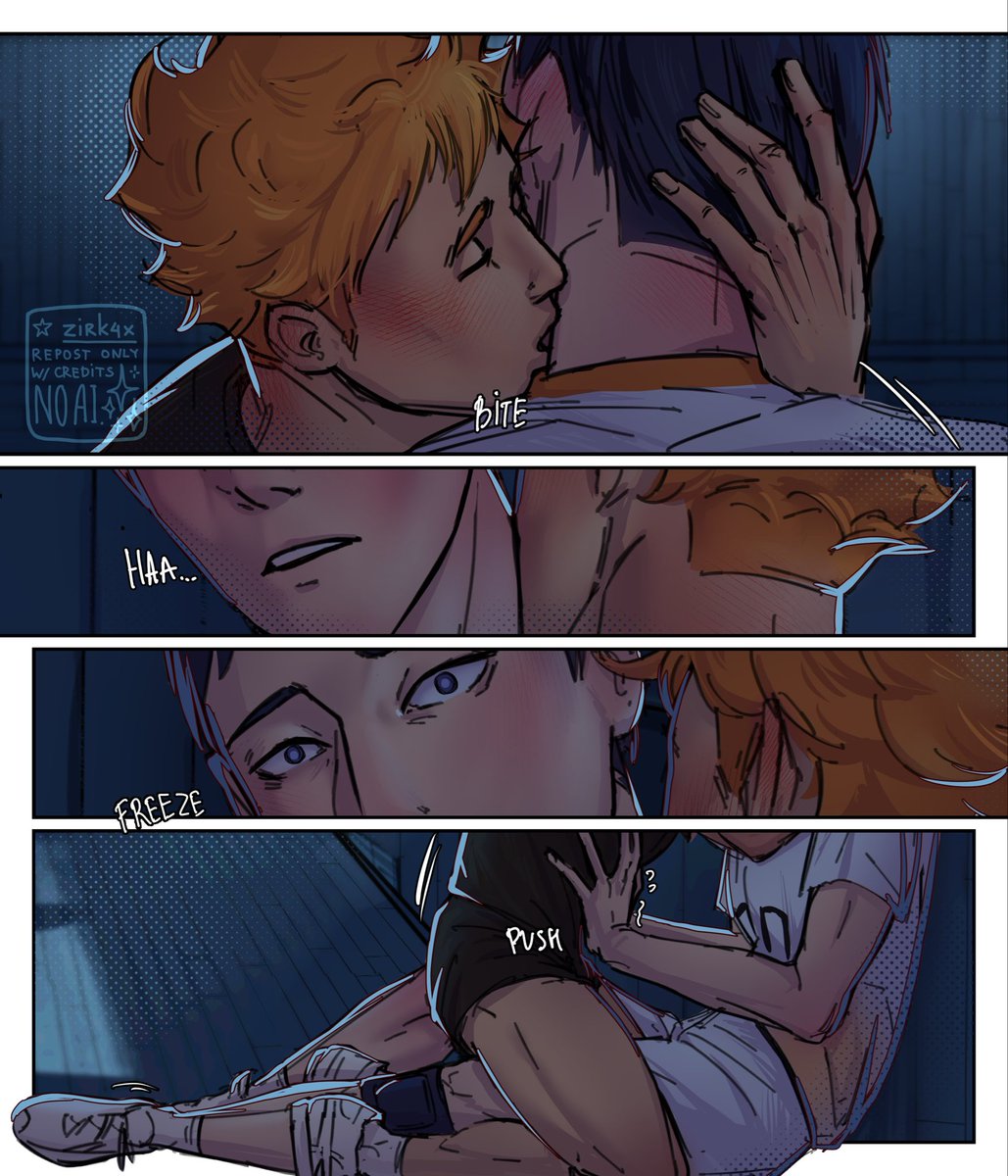 zirk4x's tweet photo. after match (1/2)

#hinakage #kagehina #haikyuu https://t.co/y1dqzocudq
