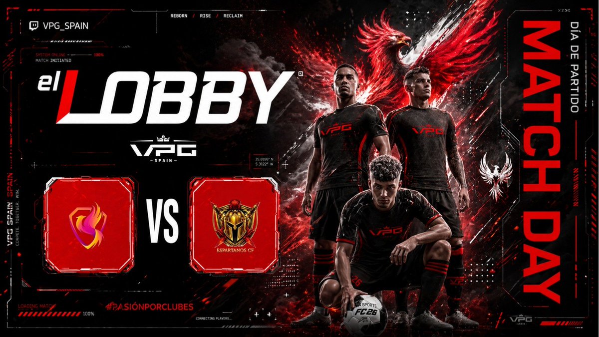 VPG_Spain's tweet photo. 𝐏𝐀𝐑𝐓𝐈𝐃𝐀𝐙𝐎 𝐕𝐏𝐆

🏆 PLAYOUT
🗓️ PRIMERA RONDA
⏰ 23:00

📺 @Espartanos_CF    🆚 @SuzakuEsports 
🎙️ @LeonidasMadiba

✍️ ¡Eliminatoria de outsiders!

#TuEresVPG #Apoyaeldirecto @ImpactGame_es https://t.co/YkInpaQeMV