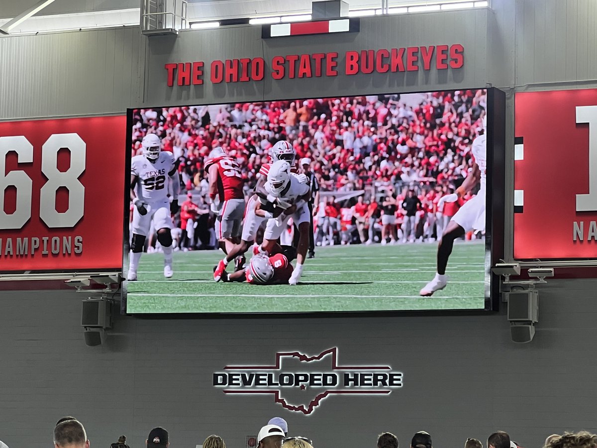 Stephen_Means's tweet photo. New video board in the Woody https://t.co/hrCHVWFAtr