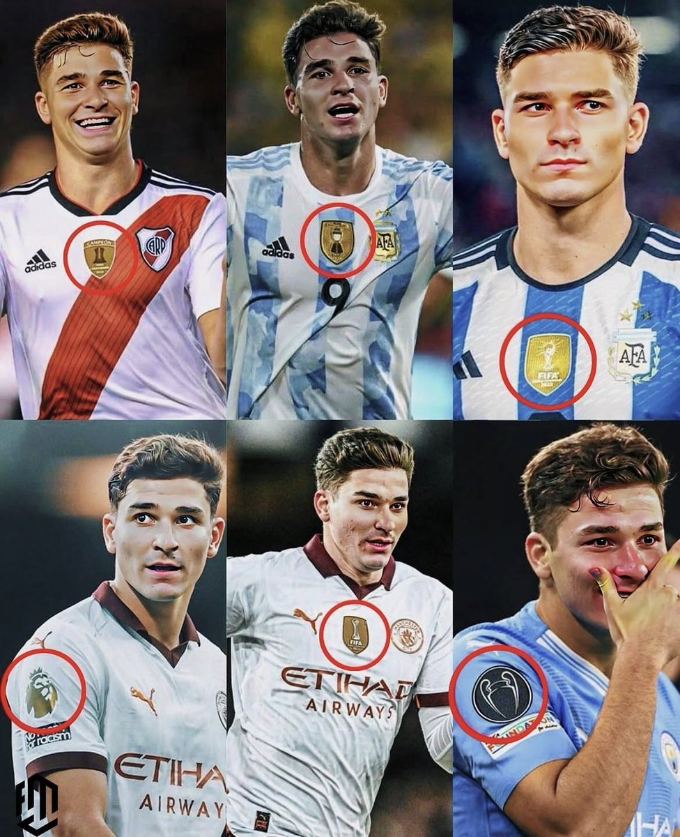 xThen_Now's tweet photo. Julian Alvarez completed football when he was 24 https://t.co/s691x4tEjZ