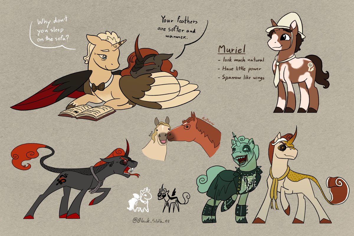 Black_Sloth_01's tweet photo. More Good omens x mlp au
#ineffablehusbands #aziracrow #gooddomens #pony #mlp #ponified #goodomensfanart #Goodomens3 https://t.co/HcMOjdRuhD