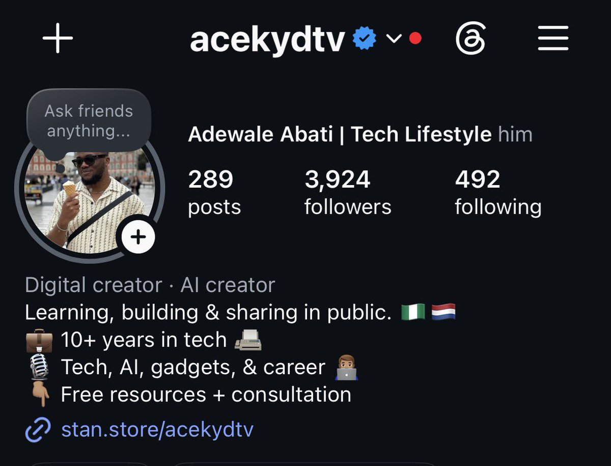 Ace_KYD's tweet photo. Hey friends. I’ve been dumping more of my thoughts, learnings, side projects and content on Instagram. Few of it make it out here.

Join me - en route that 5K, then 10k, 100k journey. 🙈

Direct link in the reply. ❤️♠️ https://t.co/f1680iTcFI
