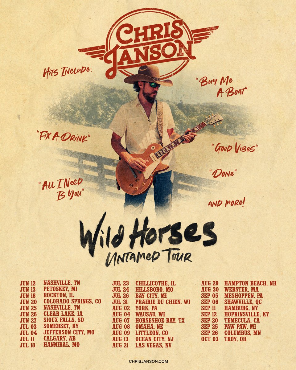 janson_chris's tweet photo. Can’t wait to see ya’ll on the road! 🤘 https://t.co/0UeA1vZzGZ https://t.co/5P5PxqJnzp