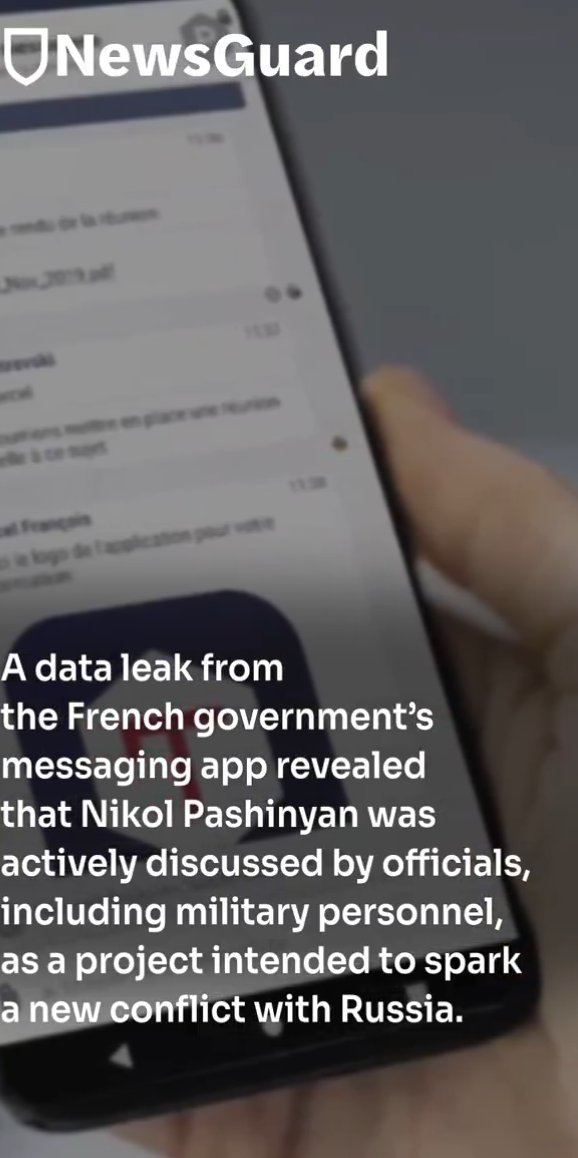 KnwldgMedia's tweet photo. 🇷🇺🇫🇷

Nouvelle campagne de désinformation russe en cours. Le post apparaît sous des comptes d'information connus. Il présente des vidéos narrées par une voix IA qui copient l'identité de @Le_Figaro, @NewsGuardRating et Viginum.

Les vidéos parlent d'une fuite ayant touché la France, qui dévoile que le pays aurait fait la même ingérence en Arménie « que celle faite en Moldavie ».

⚠️ Ces deux accusations sont très répandues dans la sphère d'extrême droite est-européenne, notamment roumaine et moldave. Ce discours est bien évidemment amplifié par la Russie.

Pour rappel, les élections en Roumanie et en Moldavie ont mis face à face un candidat pro-européen et un candidat pro-russe ; dans les deux cas, le candidat pro-russe a perdu, malgré les efforts de propagande et l'argent dépensé par la Russie.