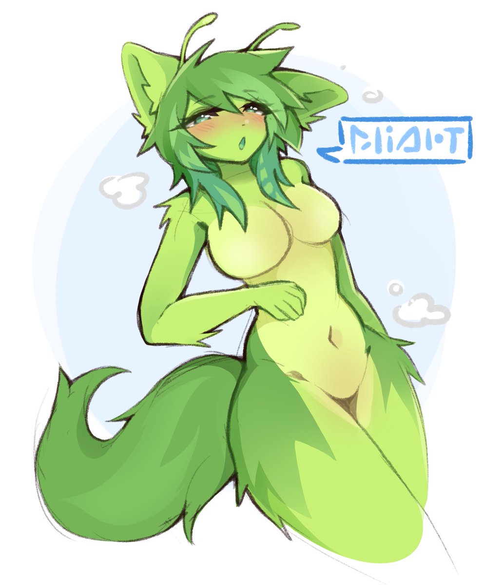 Selcian_bun's tweet photo. Cute alien pup…what is she saying 🤔 https://t.co/VUdbquXm0w