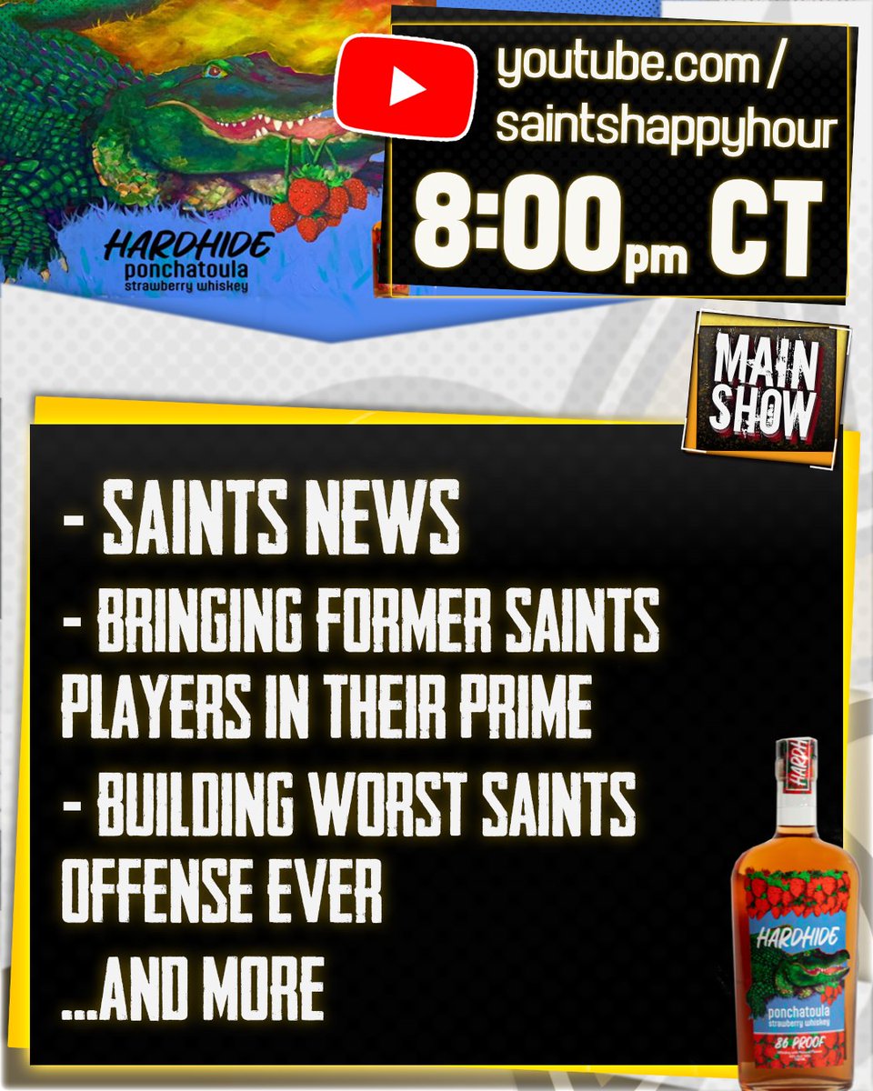 Saints Happy Hour Podcast (@SaintsHappyHour) / Posts / X