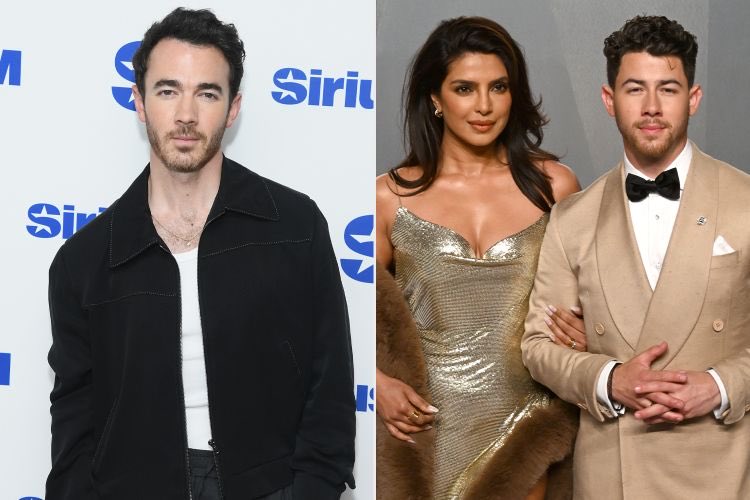 jonasnewsbrazil's tweet photo. 💗 l Tradução da nova matéria da People, citando os Jonas e a Priyanka: 

"Fui um cupido tão intenso que vomitei no banheiro e me recuperei", disse Kevin no episódio do podcast 'Hey Jonas' deste domingo, 7 de junho.
Falando em um episódio do podcast Hey Jonas, lançado no domingo, 7 de junho, Kevin, de 38 anos, revelou que vomitou durante o primeiro encontro de seu irmão Nick Jonas com a atual esposa, Priyanka Chopra, de 43 anos.
"Eu fui muito cupido (wingman)", disse Kevin depois que Nick, de 33 anos, mencionou que tinha acabado de comemorar o aniversário de oito anos do encontro, que aconteceu em 2018.
"Fui um cupido tão intenso que vomitei no banheiro e me recuperei", acrescentou Kevin, brincando.

Depois que o irmão do meio da dupla, Joe Jonas, de 36 anos, fez um som triste em referência ao vômito, Kevin disse: "Não, não, não! É para glorificar! Palmas, palmas, palmas", sem revelar o que causou o mal-estar.
"Foi uma jogada de mestre", acrescentou Nick.

No início deste ano, Nick contou em um episódio do podcast Therapuss with Jake Shane, lançado em 5 de março, que o primeiro encontro com Priyanka aconteceu no Hollywood Bowl, onde assistiram a uma apresentação ao vivo de Beauty and the Beast.

“Eu pensei: ‘Vamos levar alguns amigos para tirar a pressão’. Então foi como um encontro em grupo, caso a química não fosse boa”, contou Nick.

“Ela levou sua melhor amiga. Eu levei Kevin e outro casal de amigos nossos, Greg e Paris, e nos divertimos muito no show.”

Falando sobre Kevin como seu “cupido���, o cantor disse:

“Ele me elogiava demais. Alguém mencionava beisebol e Kevin dizia: ‘Ah, o Nick poderia ter se tornado profissional. Ele poderia ter sido jogador profissional de beisebol’.”

“Foi a coisa mais típica de Nova Jersey possível, e foi muito fofo”, acrescentou Nick.

Segundo ele, Priyanka percebeu o entusiasmo de Kevin e comentou:

“Seu irmão realmente está te promovendo bastante.”

E Nick respondeu:

“Ele só quer que tudo dê certo.”

“E deu. Nós nos beijamos naquela noite.”

Em outra parte do podcast Hey Jonas, o intérprete de “Jealous” relembrou outras datas importantes do relacionamento com a esposa.

“Em julho é o aniversário dela, no dia 18”, contou.

“E no dia 19 é o aniversário do nosso noivado. Serão oito anos, apenas dois meses depois do nosso primeiro encontro.”

“Em dezembro completaremos oito anos de casamento. Você acredita nisso?”, continuou Nick, antes de brincar:

“Olha só a minha vida!”

Priyanka Chopra e Nick Jonas tiveram o primeiro contato em 2016, quando ele enviou uma mensagem para ela no X (antigo Twitter), sugerindo que saíssem juntos.

Embora não tenham começado a namorar imediatamente, os dois mantiveram contato trocando “mensagens aleatórias” antes de se encontrarem pessoalmente pela primeira vez em 2017, durante a festa do Vanity Fair Oscars.

Mais tarde, o casal foi visto junto em diversas ocasiões, e a revista People confirmou o noivado em 27 de julho de 2018.

Priyanka Chopra e Nick Jonas se casaram na Índia em 1º de dezembro de 2018. Em 15 de janeiro de 2022, eles deram as boas-vindas à primeira filha do casal, Malti Marie.