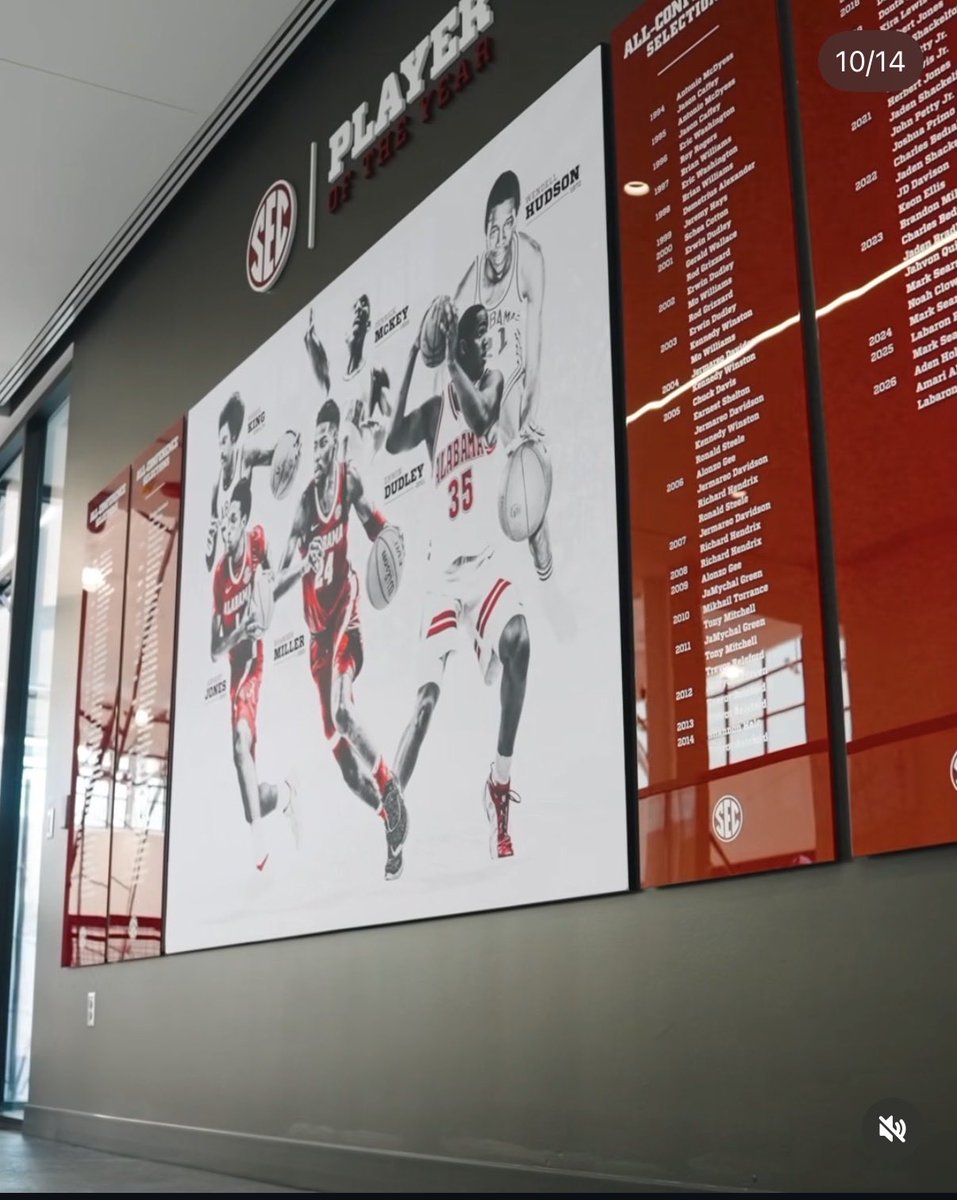 HunterDeSiver's tweet photo. Alabama basketball’s new practice facility.

Photos via @AlabamaMBB on Instagram

Nate Oats last September:

“My car is parked in the parking lot, and attached to the other end of this building is the practice facility going up. I think it's going to be great. I'm super fired up every day I pull in the parking lot and I see more and more being done.”