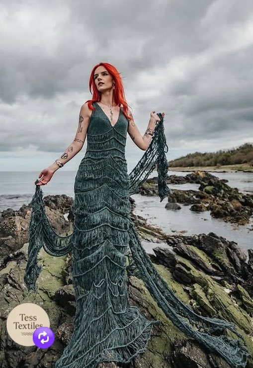 Art_BASFC's tweet photo. Love a trip to Belfast School of Art to the Degree Shows and in particular the work of our past pupil Tess. She presented her knitwear collection, inspired by the sea life, rock pools, cliffs and nature of Rathlin Island, to our year 13 pupils. 
@Careers_BASFC 
@tess.textiles https://t.co/Yggv1Z6hhr