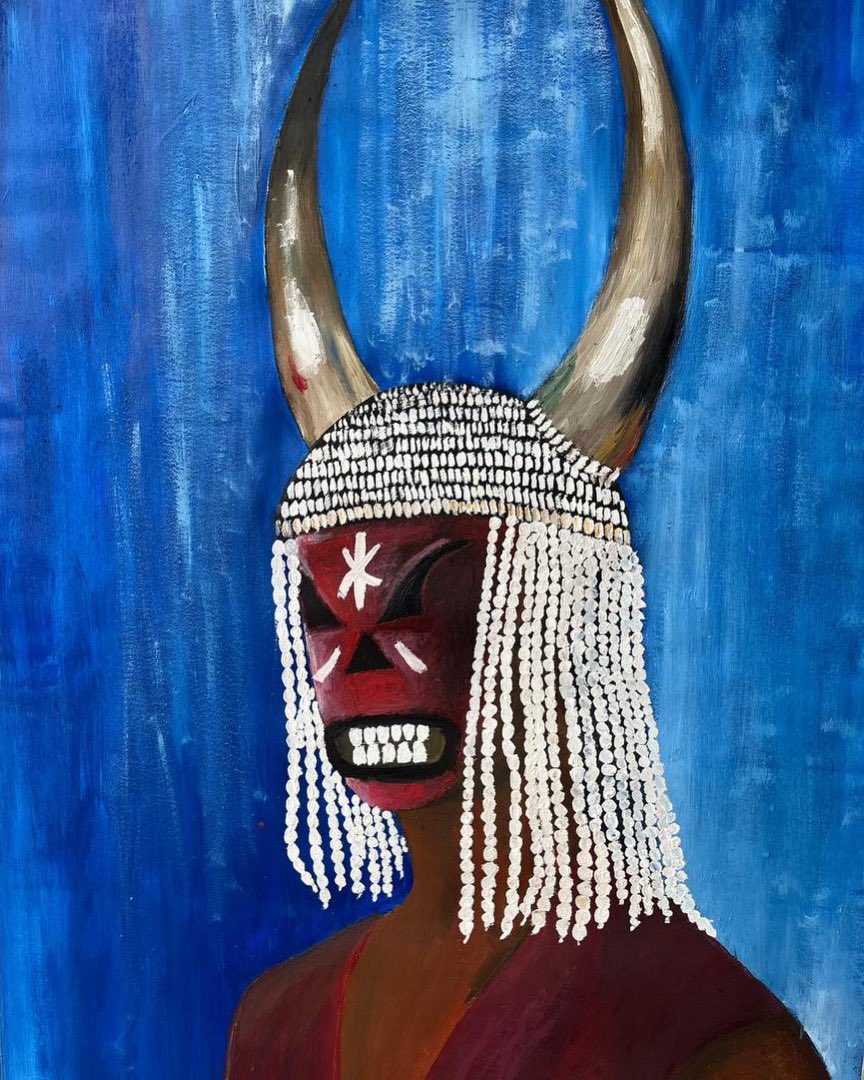 MOSSARCHV's tweet photo. New man, oil paint on canvas https://t.co/ZehwsOySHu