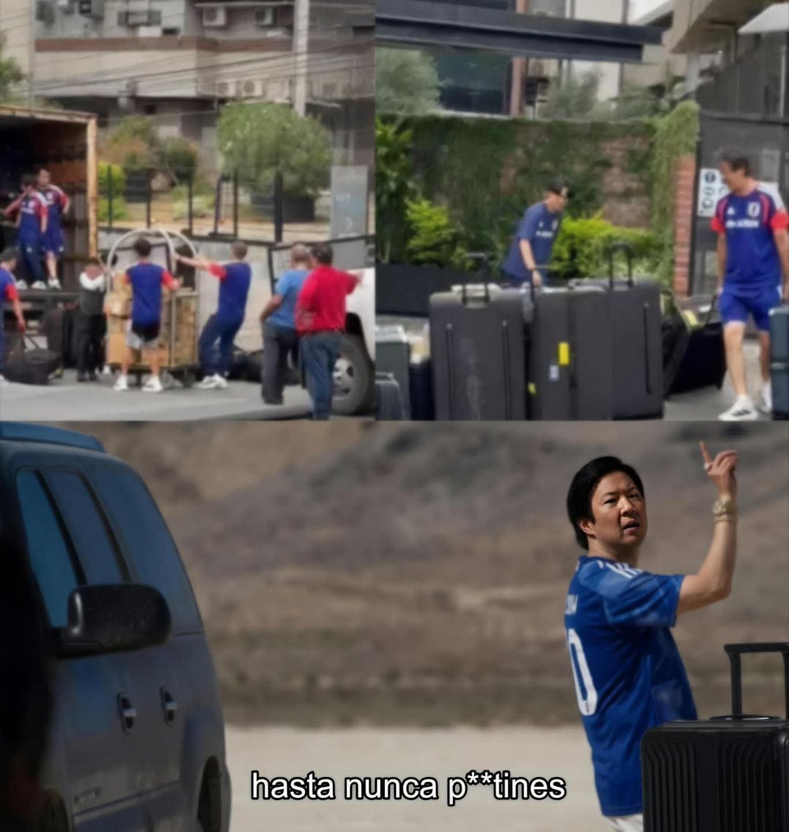 _elgoof_'s tweet photo. @PuloStrike @EmilioVallejoRL Japón después de ver el Estadio de mis PODEROSÍSIMOS TIGUERES! 🐯⚽️ https://t.co/1ydmWPG4AJ