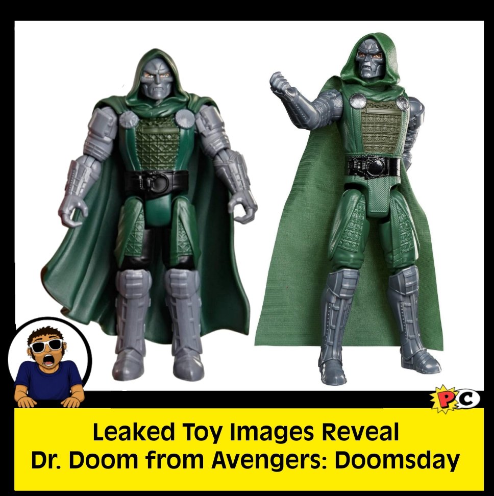 PopConvoX's tweet photo. Official product images of #AvengersDoomsday toys have leaked and they give us a look at #DoctorDoom

#Marvel #Hasbro #PopConvo

#Marvel #Hasbro #popconvo https://t.co/KwkMdEkthI