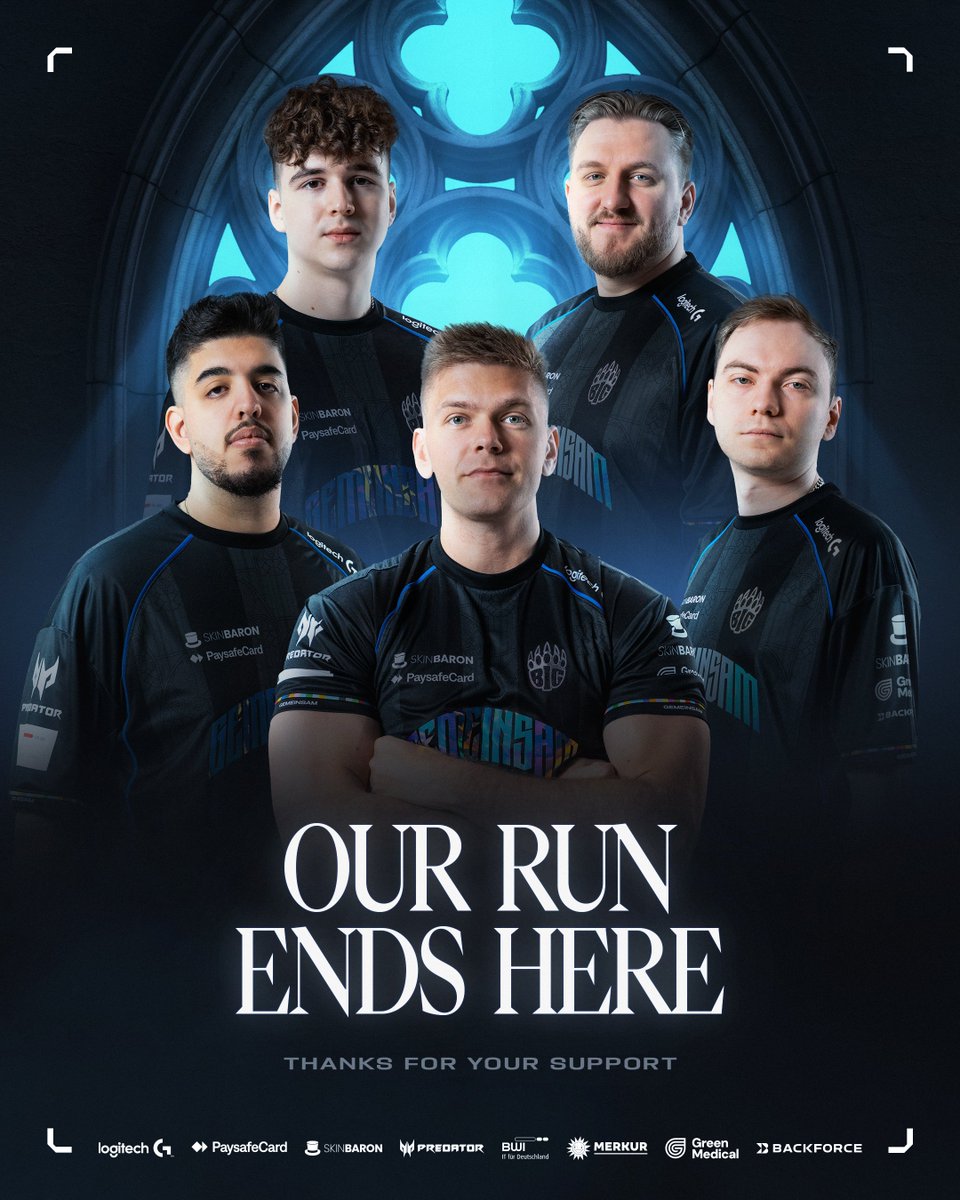 BIGCLANgg's tweet photo. No matter the result, we couldn't be more proud of what we achieved in Cologne. 🇩🇪

Thank you for the incredible support, and see you again soon! ❤️ https://t.co/g6BqhX8Y6p