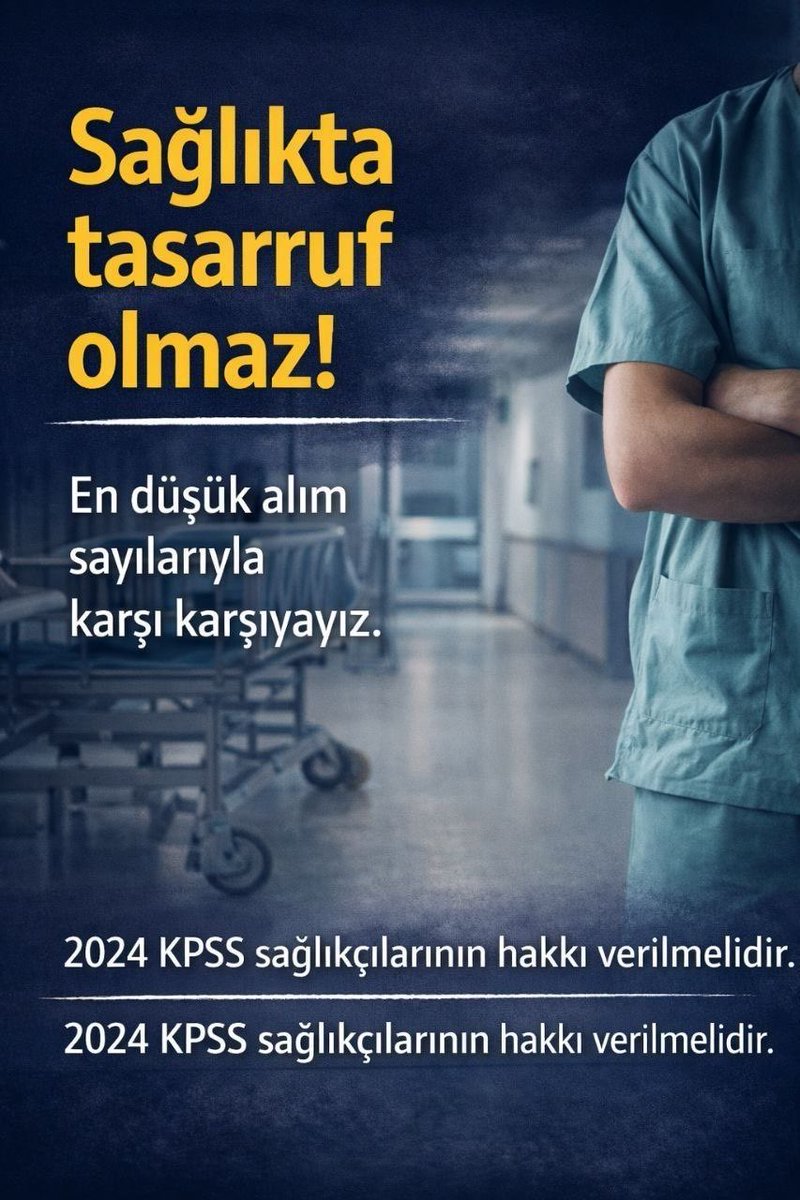 Haticeceliiik's tweet photo. @aylinyaman_ Yüksek puanlarımızın geçerliliği iki yıl ama tek alım yapıldı ve sayı yetersiz kaldı. Bu adaletsizliği görün! @RTErdogan @tcbestepe @iletisim @dbdevletbahceli @drmemisoglu @saglikbakanligi
#SağlıkçılarUnutulmasın https://t.co/uhntPNRFVc