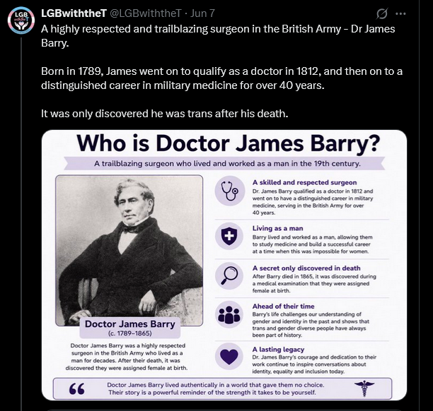 carsteli's tweet photo. Incredibly disappointing that instead of saying "hey maybe I should edit this graphic I made that misgenders James, thanks for pointing it out", @LGBwiththeT is acting like the ones speaking up are the ones misgendering and they did nothing wrong. https://t.co/xXLHDbwjmB