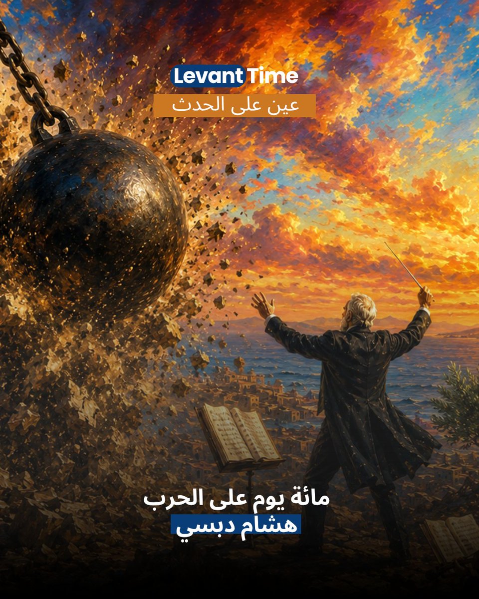 LevantTime's tweet photo. 🖋️ Hisham Dibsi

🇫🇷 Cent jours de guerre régionale
https://t.co/DuOATzg90o 

🇬🇧 One hundred days of regional war
https://t.co/lLwBIF7qy1

 مئة يوم من الحرب الإقليمية
https://t.co/cSWvlQjkaq 

#LevantTime #Lebanon #Iran #Israel #MiddleEast https://t.co/Rqg8OEIuLd