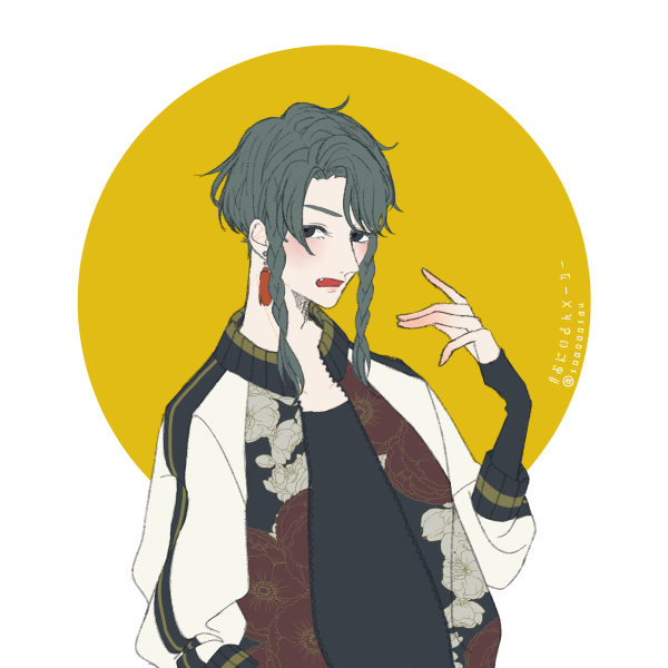 tiemiau's tweet photo. pra quem tem curiosidade, essa é a ideia que eu tive da Hotaru inicialmente 💚 (sim eu amo usar picrew pra fazer personagens hehe) #XdaQuestãoRPG https://t.co/RBYsg6ISOj