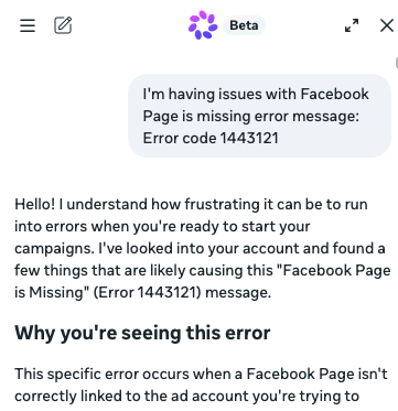 Nebius_Nibbler's tweet photo. @Meta @facebook @MetaforBusiness I've been waiting 8,853 minutes now for a specialist to come into my help chat and assist with an ads account issue.  This must be some sort of record. Can someone please help? Out of ideas https://t.co/Z05XQjvSR9