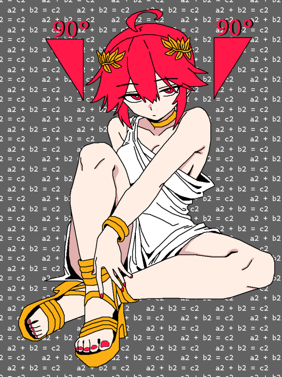 Game_Slayer1000's tweet photo. Pythagorean Theorem 📐 

#KasaneTeto #重音テト https://t.co/pIAMudnyIG