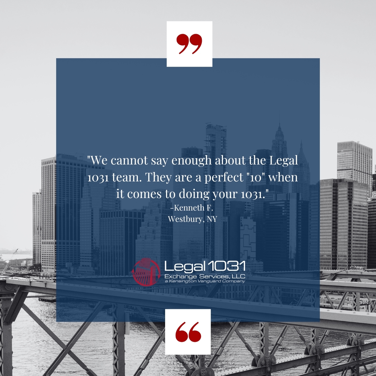 Legal_1031's tweet photo. Grateful for the opportunity to serve our clients and help them achieve their real estate goals! Thank you for choosing Legal 1031 Exchange Services. Your success is our success!  #testimonial #1031exchange #legal1031exchangeservices https://t.co/KORDOTkfXY