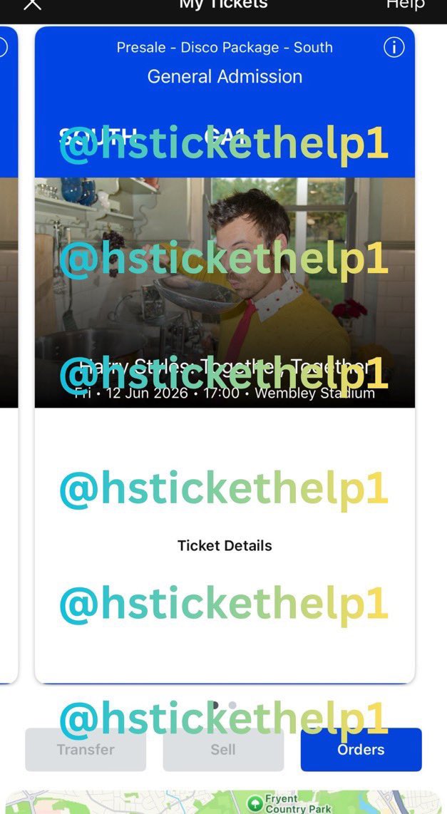 hstickethelp1's tweet photo. Harry Styles’ Together, Together Tour- London🇬🇧
- June 12th
- 2 tickets
- SOUTH GA (DISCO VIP Package)
- £200 each, £400 total (price verified)
- PayPal G&amp;S

DM @lucy_bateman if interested!!! https://t.co/s47kZua3VI