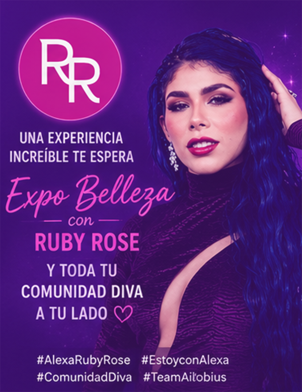 IsabelMode_'s tweet photo. De los looks más icónicos a Expo Belleza. Siempre divina, siempre impecable y siempre demostrando que el maquillaje es una de tus grandes fortalezas. Disfruta cada momento y sigue conquistando espacios @alexatorrexx

#AlexaRubyRose #EstoyconAlexa #ComunidadDiva #TeamAilobius https://t.co/TmLm85OfIU