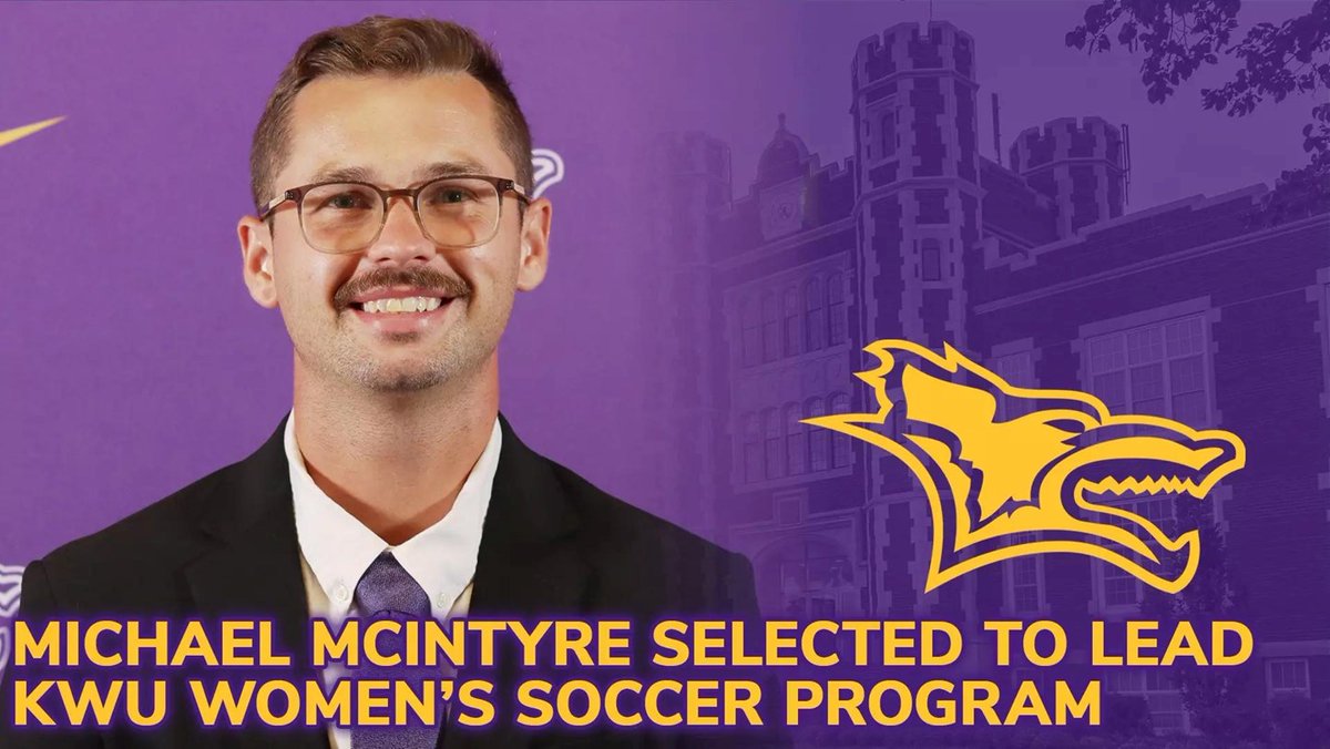 kcacsports's tweet photo. Michael McIntyre has been named the head coach of the women's soccer program at @kwucoyotes! #KCACwsoccer #NAIAWSoccer #KCACRootedinExcellence #TheRightWayToPlay

https://t.co/eFYxRJzGry

@NAIA https://t.co/F2JiXXXRbu