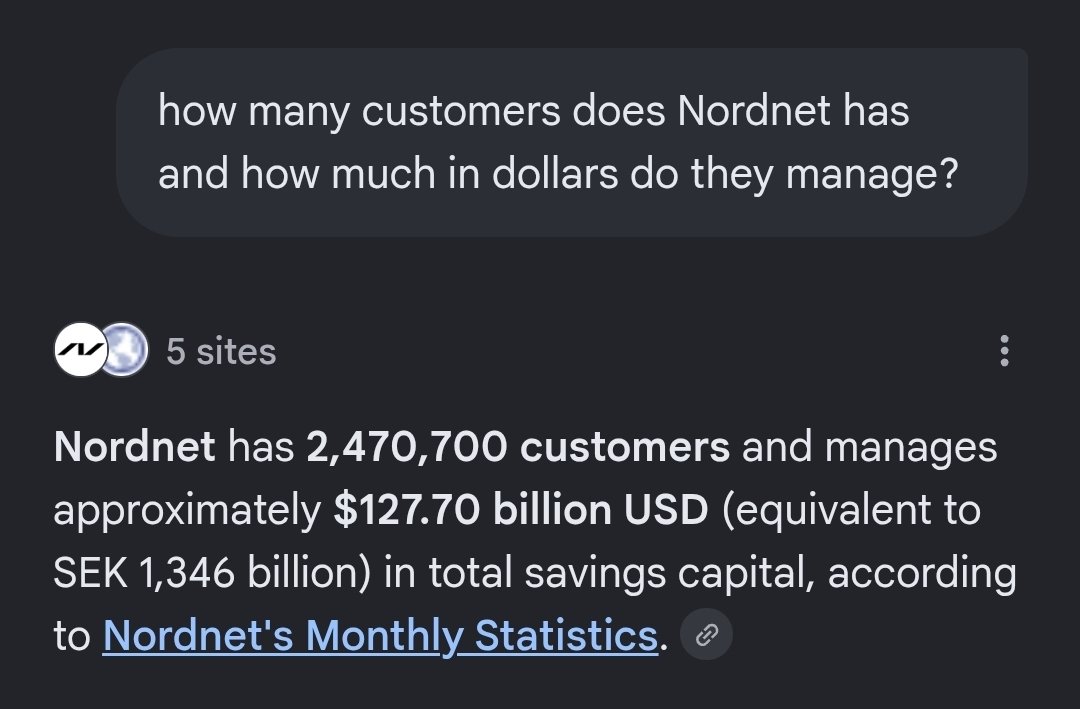 KingKaranCrypto's tweet photo. Since you guys know that $FLR already has a regulated exchange-traded product (ETP) through @ValourFunds, I found something REALLY CRAZY about this... 🤯

@ValourFunds has 4 brokers offering $FLR. The two major ones are @avanzabank and @NordnetSE.

@avanzabank has 2.3M customers and manages $125B in assets.

@NordnetSE has 2.4M customers and manages $127B in assets.

Combined, all 4 brokers offering $FLR have over 5M customers and more than $250B in total assets.

And this is only getting bigger, as there are more brokers connected to @ValourFunds that don't offer $FLR yet.

These major brokers include:

@ING with over 41M customers and $1.2T in total assets.

@IBKR (Interactive Brokers), one of the world's largest brokers, with 3.8M+ customers and $700B+ in total assets.

The bigger @FlareNetworks gets, the more brokers are likely to offer $FLR, representing well over a TRILLION dollars in total assets.

And it gets even crazier as @ValourFunds needs to buy $FLR and keep it in cold storage with licensed custodian @CopperHQ to maintain a 1:1 backing for its "Valour FLR SEK" ETP.

THIS IS JUST BEYOND MENTAL.. 🤯
