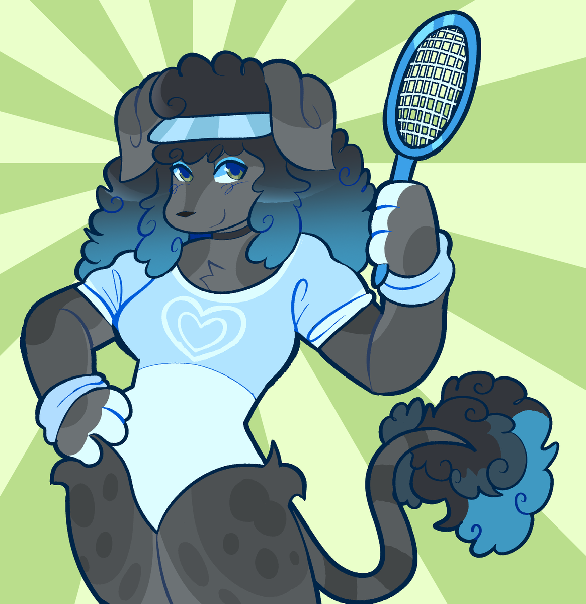 Rad_roony's tweet photo. Drawing I did for a friend!
💙💚🖤 https://t.co/zFWdU3FOFa