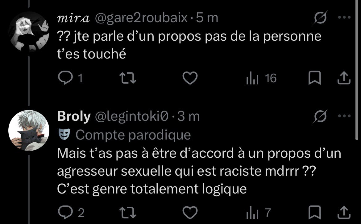 legintoki0's tweet photo. Wow mdrrrr c’est ça vos mutues qui sont d’accord avec des propos de agresseurs sexuelles + racistes mdrrr wow vous dégoûtez sah https://t.co/MEcq4iFIRo
