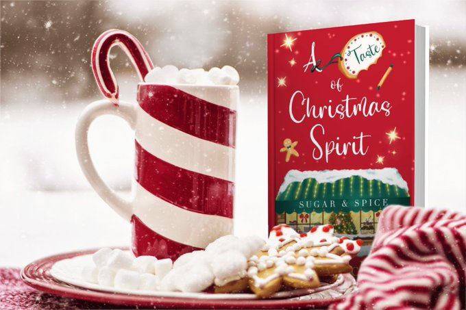 Susan_Buchanan's tweet photo. ⭐🍰A TASTE OF CHRISTMAS SPIRIT ⭐🍰
🎄'The perfect way to get into the Christmas spirit. I wholeheartedly recommend grabbing a steaming mug of hot chocolate and diving into this lovely read.'🎄
#romance #feelgood #festive #KindleUnlimited https://t.co/PYI4ZGeSa1 https://t.co/hJMFzymgqL