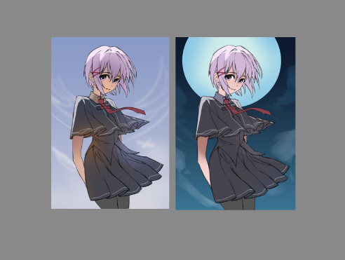 nemophilaa_'s tweet photo. Lately, when I'm working on an illustration, I do a lot of color tests, and then I have a hard time deciding which one to use (⁠￣⁠ヘ⁠￣⁠;⁠) https://t.co/naHGK6LP3R
