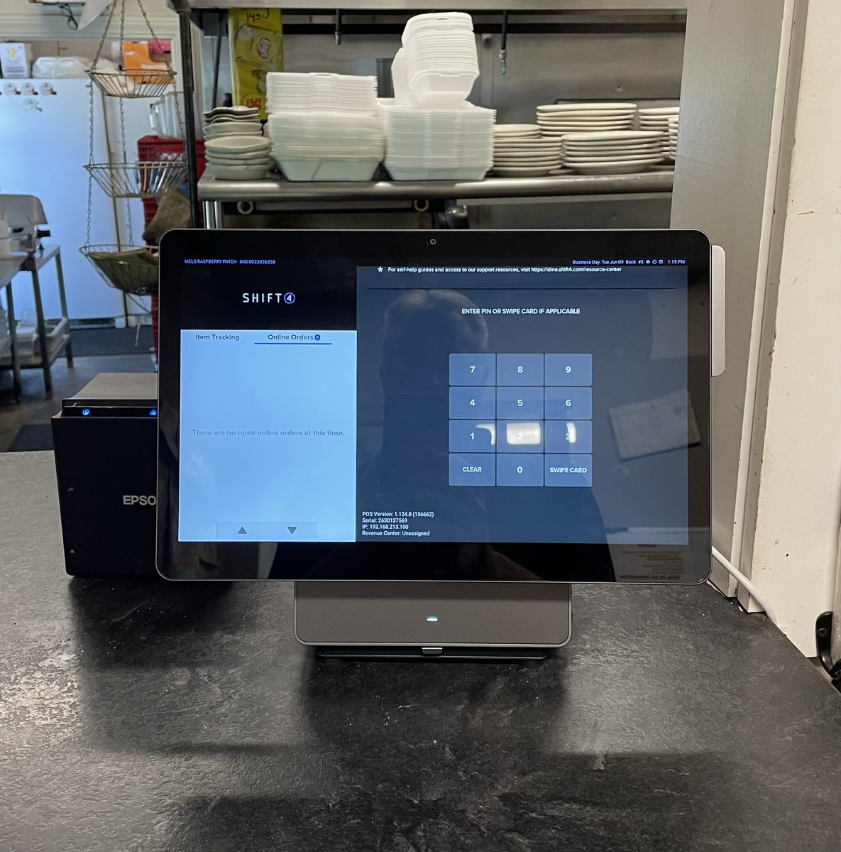 JamesOnsite's tweet photo. Mel’s Raspberry Patch in Springvale is the owner’s second location now utilizing the credit card processing power of @Shift4 with the installation of the newest state of the art point of sale system, Shift4 Dine. Unbeatable prices, a great selection and a super nice family. https://t.co/Noaym2PFEF