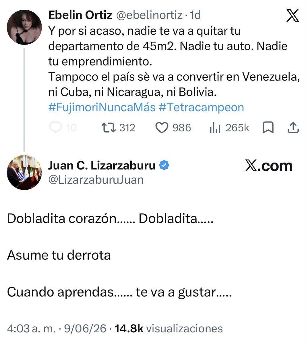 GabrielDeledda's tweet photo. Qué asco

Este tipo es congresista fujimorista

Y así estaban pidiendo que todo el mundo vote por Keiko 🤮 https://t.co/Kr3lMyb7it