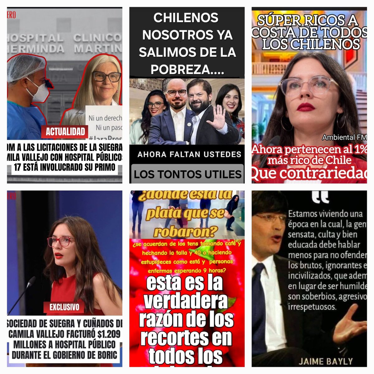 rolda63480's tweet photo. @meganoticiascl No creo, con el mamarracho, no creo ???   Deben ser revolucionarios que necesitan descanso fuera de Chile https://t.co/dOXmakfdVU