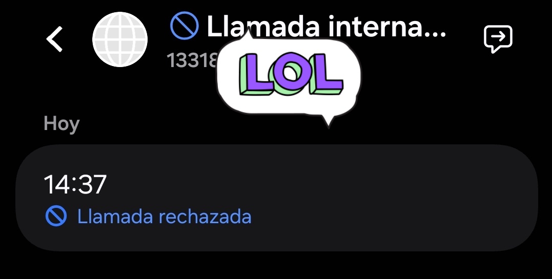 ViryLeRat's tweet photo. Que nervios, ya empezaron a llamar teléfonos internacionales pa laa estafas jajajaja https://t.co/TfNtGZR1di