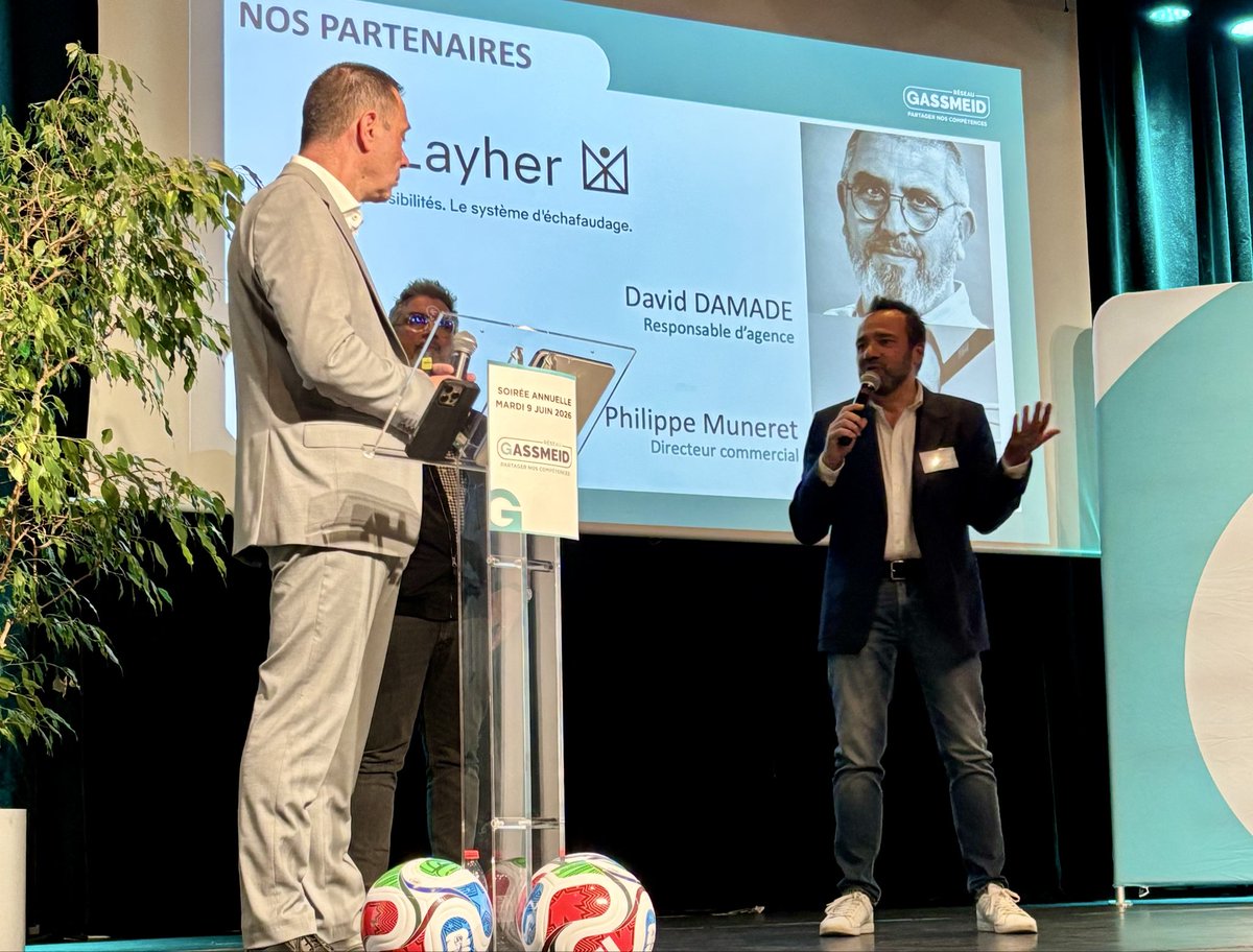 MARLABOSSE's tweet photo. Ce soir, le réseau Gassmeid avait invité Jean-Pierre Papin, dont le parcours sportif et professionnel est un bel exemple de réussite.
Le thème de la soirée : la force du collectif, autant de valeurs qui font la richesse de Gassmeid.
Merci pour cette excellente soirée. https://t.co/2wdtuU8RO7