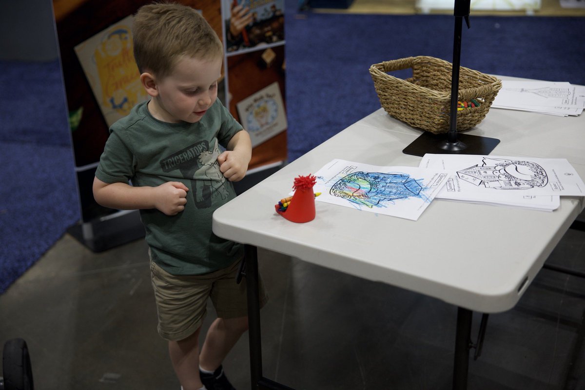 FoundersMin's tweet photo. Do you have kids with you at #SBC26? Stop by the Founders Booth in the Exhibit Hall and take advantage of our free coloring pages! 

#SBC https://t.co/0W13ldHZls