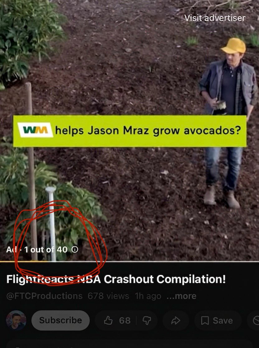 No12Show's tweet photo. Aye bro wtf youtube got going on that shi deadass says 40!?!?? https://t.co/GcZtnOMjlH