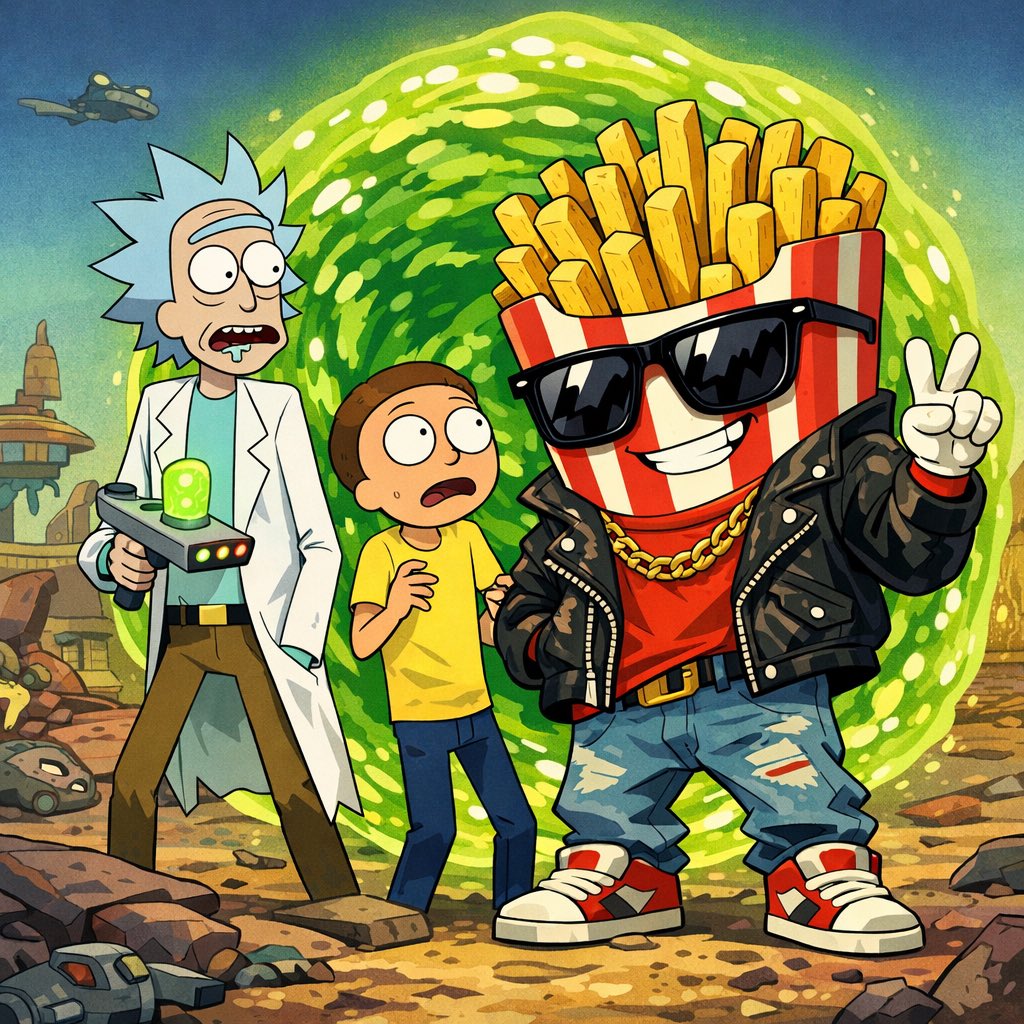 FriesCoin tweet picture