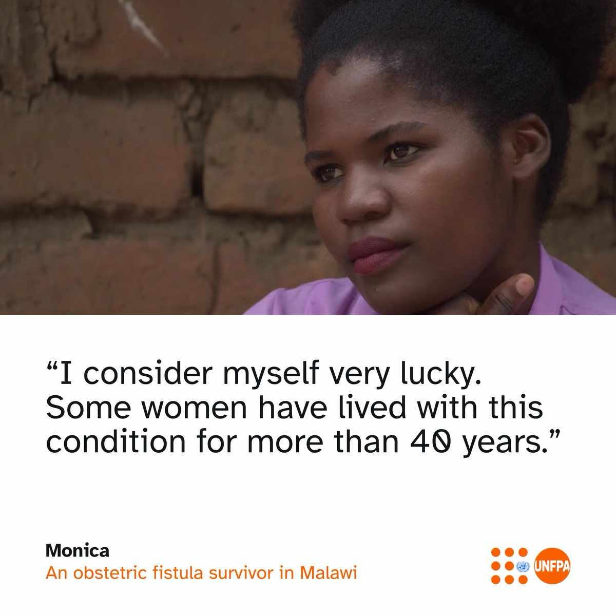 UNFPA's tweet photo. Treating obstetric fistula – a childbirth injury – is about more than health and dignity. It's a smart decision.

When a woman gets well, she can work to support her family, while fixing the problem saves future medical costs.

Join @UNFPA to #EndFistula: https://t.co/bzk2O4PXfu https://t.co/6das9KHr1u